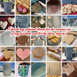 Flowers Embossed Rolling Pin, Valentine's Day,Clay Stamp,Shortbread Sugar Cookie, Christmas Gift