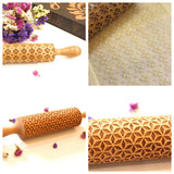Set on sale Embossed Engraved Rolling Pins glamorous pattern