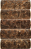 Monstera Embossed Rolling Pin, Jungle Leaves Tropical Christmas Gift,Clay Stamp, Baking Gift