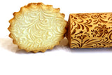 Set on sale Embossed Engraved Rolling Pins glamorous pattern