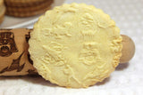 Embossing Rolling Pin Wars Laser Engraved Pins, Clay Stamp,Christmas Gift
