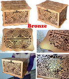 Wedding Card Box, Monstera Leaves, Wedding Reception Monetary, Handmade Gifts