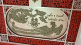 Wedding Chinese Card Box, Oriental Wedding Envelopes Holder,Chinese dragon, Wedding Gift, Handmade Gifts