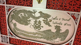 Wedding Chinese Card Box, Oriental Wedding Envelopes Holder,Chinese dragon, Wedding Gift, Handmade Gifts