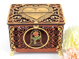 Beauty Beast Wedding Card Box the Enchanted Rose Card Holder Handmade