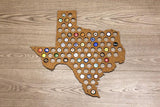 Beer Cap Map Texas USA, Holder, Father's Day, Gift  for Him Handmade